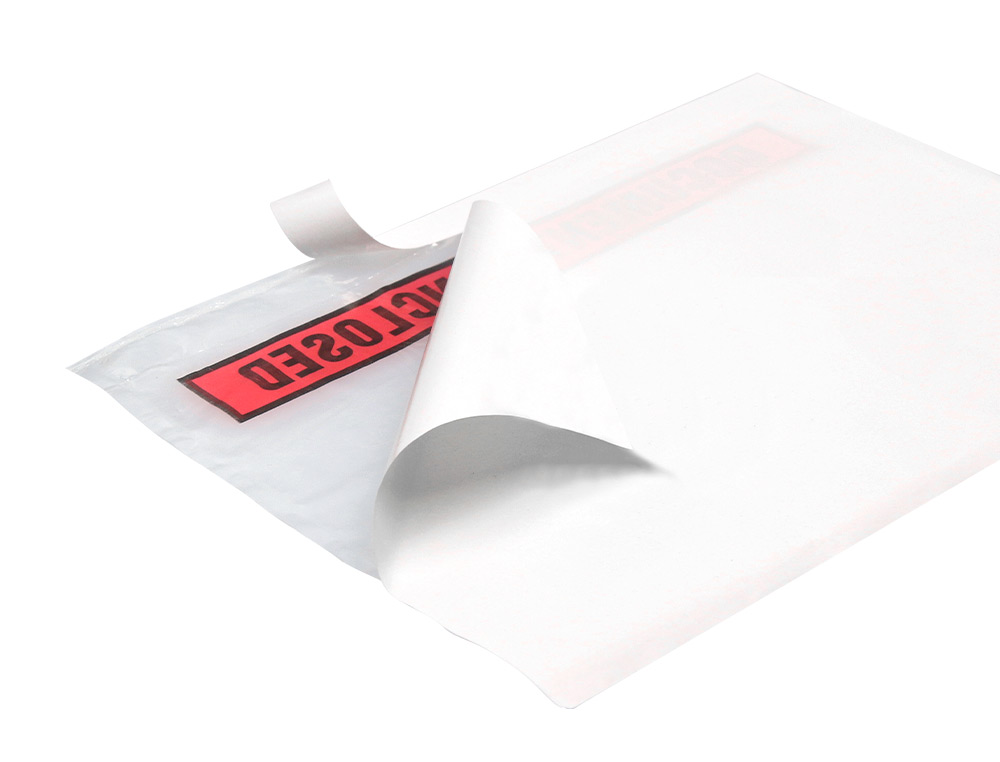ENVELOPE AUTOADESIVO Q-CONNECT PORTA DOCUMENTOS MULTILINGUE 225X165 MM SEM JANELA PACK DE 100 UNIDADES