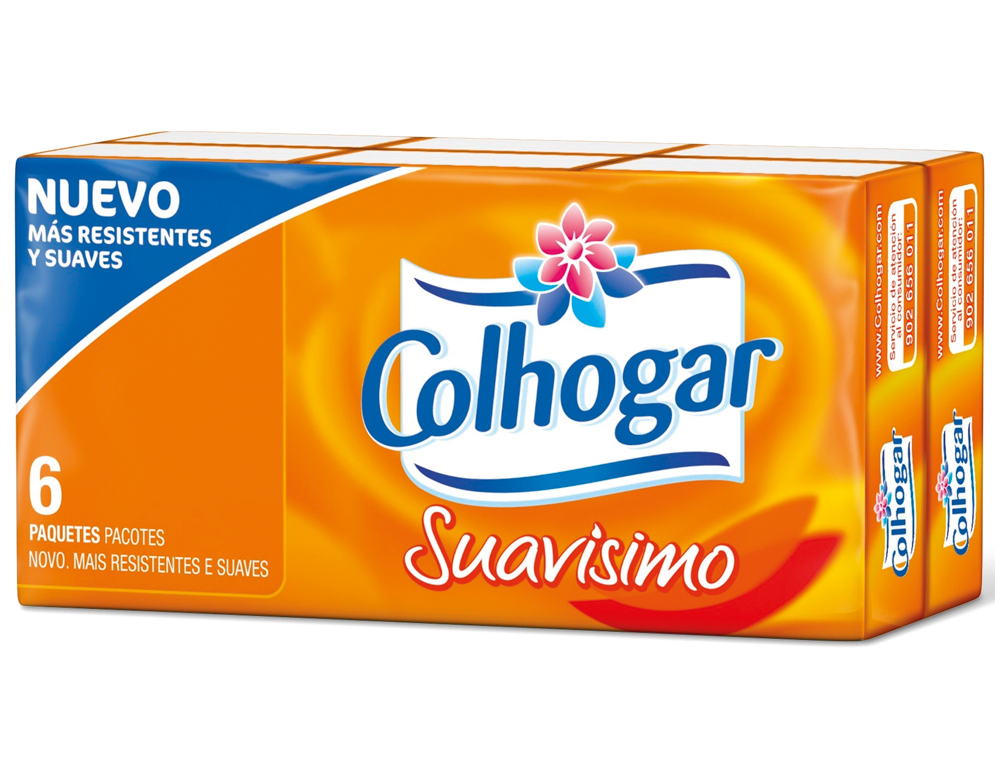 LENCOS COLHOGAR PACK COM 6 UNIDADES