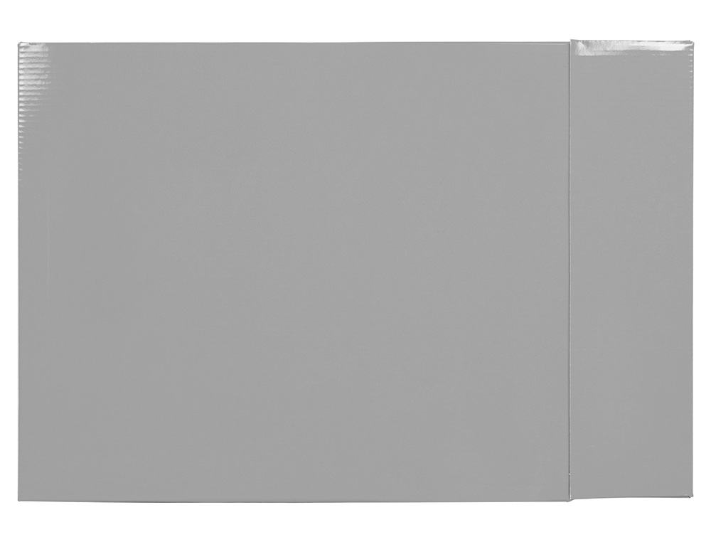 CAIXA PARA PASTA DE ARQUIVO LIDERPAPEL CARTAO FOLIO DOCUMENTA LOMBADA 82MM COR CINZA