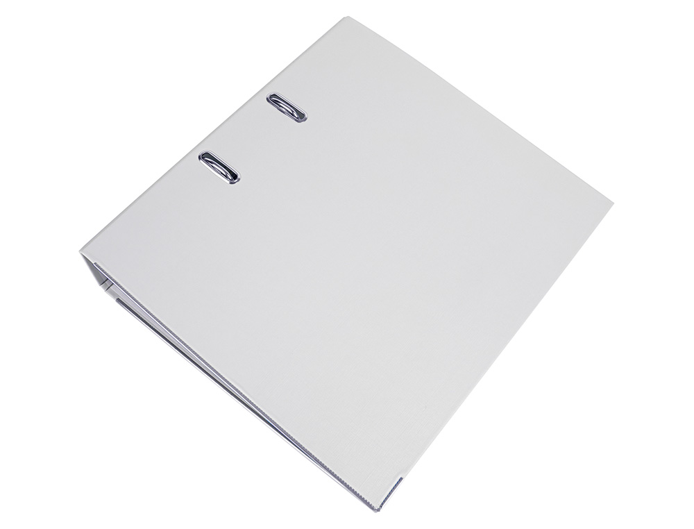 PASTA DE ARQUIVO DE ALAVANCA LIDERPAPEL DOCUMENTA PVC DIN A4 LOMBADA 75 MM BRANCO