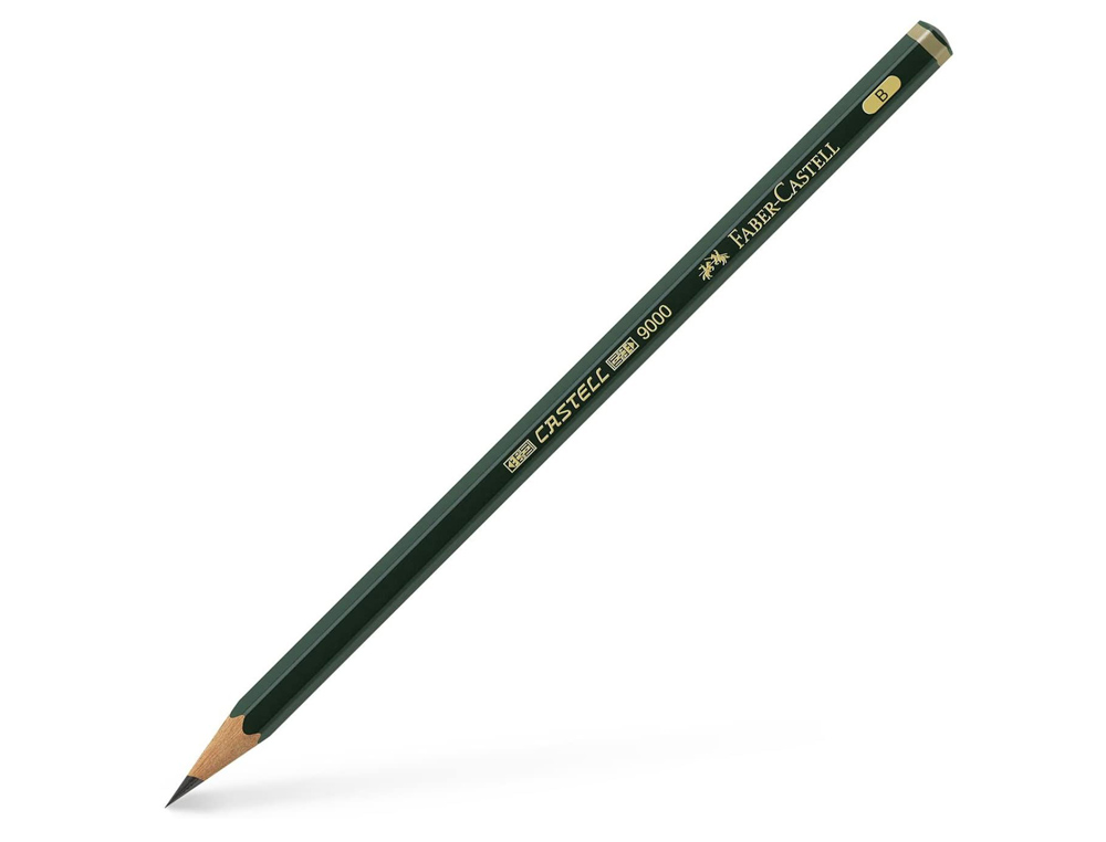 LAPIS DE GRAFITE FABER 9000 B UNIDADE