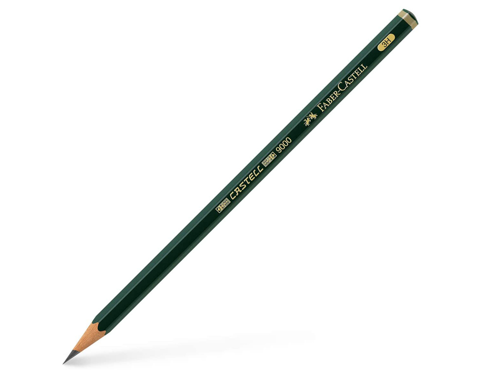 LAPIS DE GRAFITE FABER 9000 3H UNIDADE