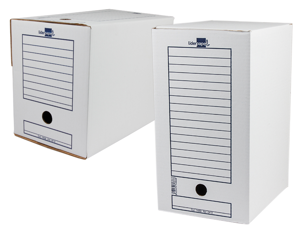 CAIXA PARA ARQUIVO MORTO LIDERPAPEL 367X251X200 MM