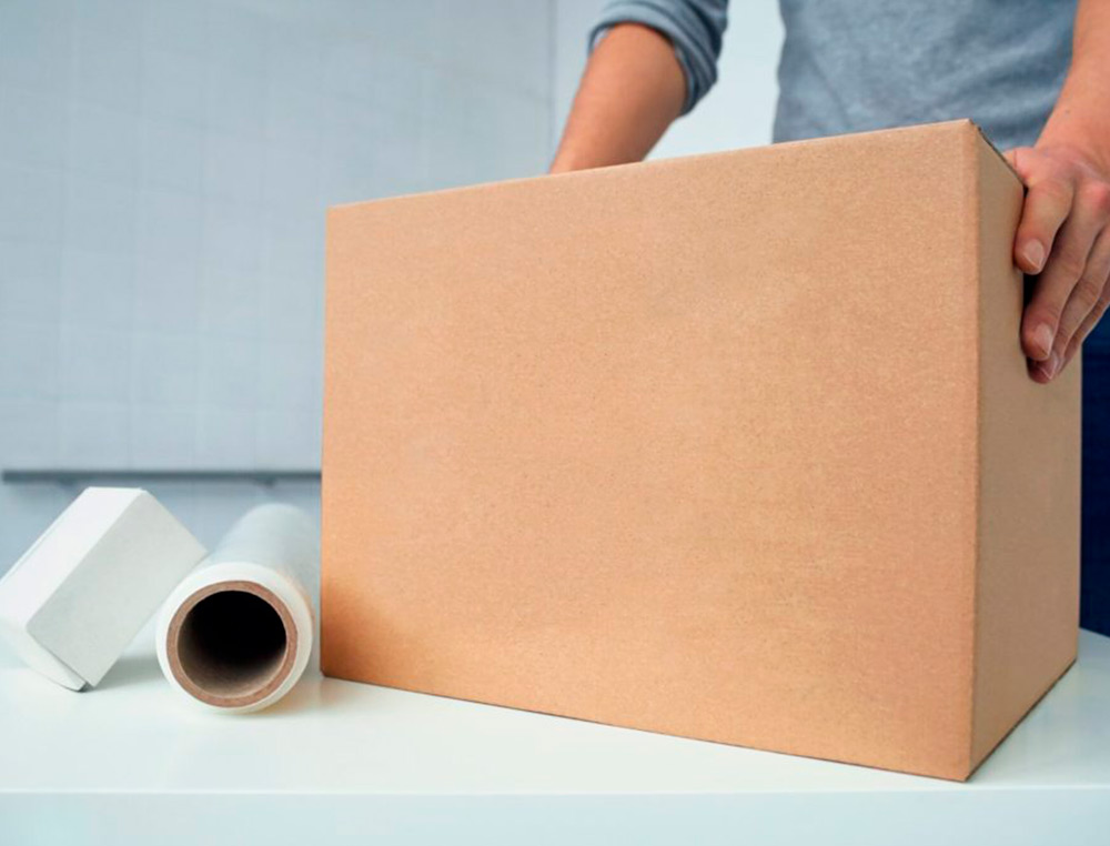 CAIXA PARA EMBALAR AMERICANA Q-CONNECT MEDIDAS 300X200X150 MM ESPESSURA CARTAO 5 MM