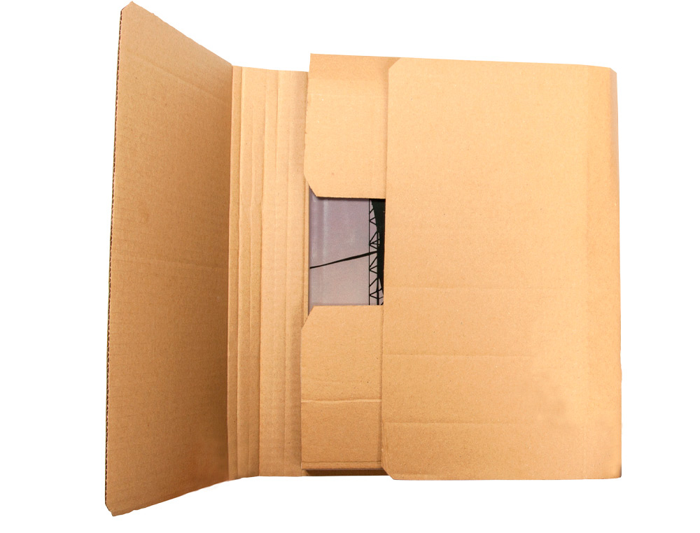 CAIXA PARA EMBALAR Q-CONNECT LIVRO MEDIDAS 520X390X140 MM ESPESSURA CARTAO 3 MM