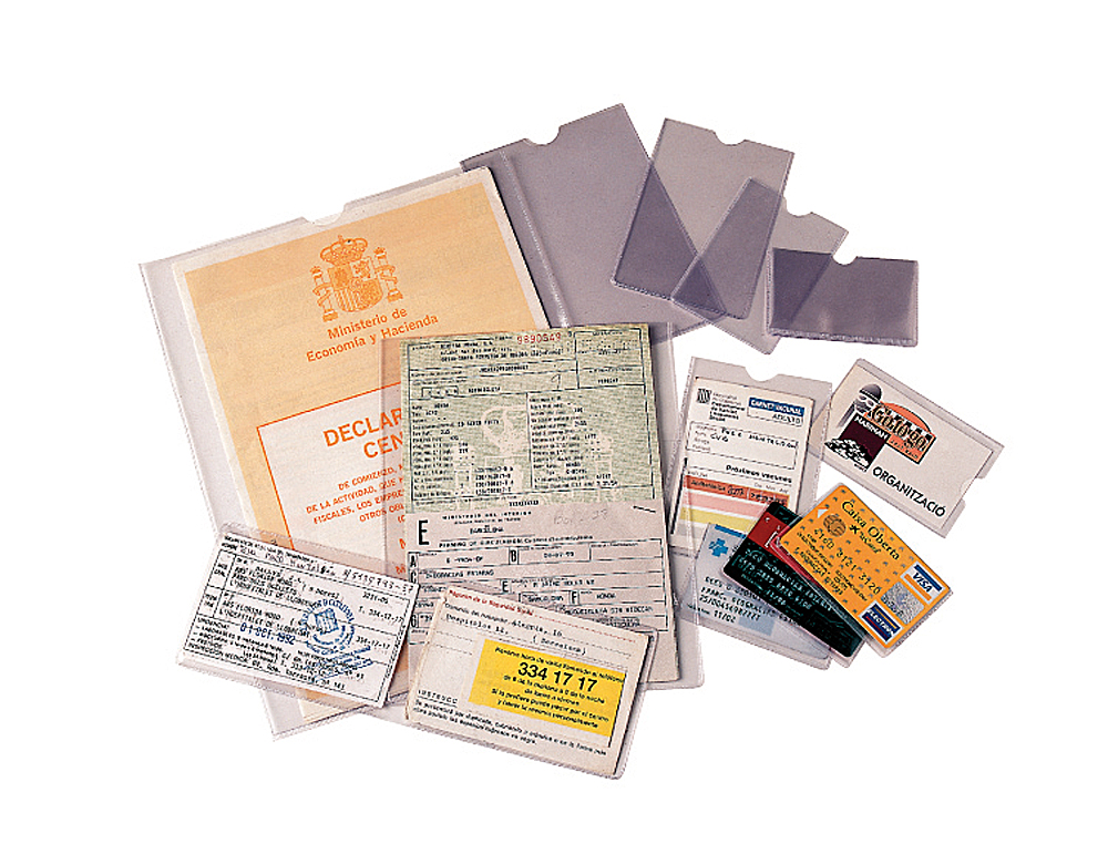 BOLSA CATALOGO ESSELTE PLASTICO 140 MICRONS MEDIDAS 122X172 MM