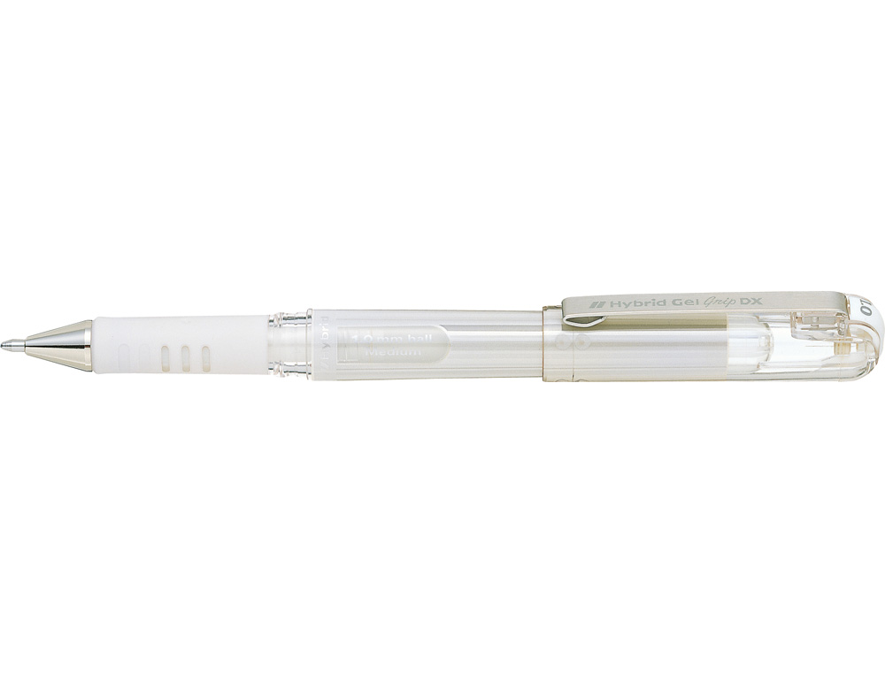 ROLLER PENTEL HYBRID GEL K230W PONTA DE 1,0 MM COR BRANCO