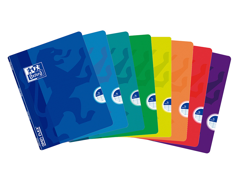 CADERNO AGRAFADO OXFORD OPENFLEX DIN A4 48 F PAUTADO CORES SORTIDAS