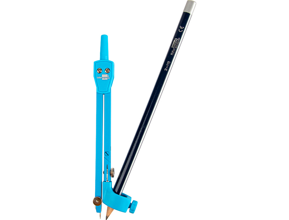 COMPASSO LIDERPAPEL ARTICULADO COM ADAPTADOR UNIVERSAL COR