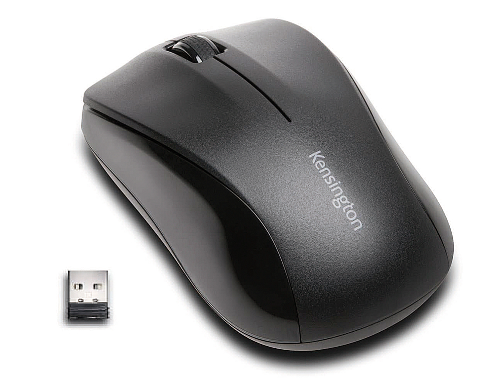 RATO KENSINGTON SEM FIOS 1000 DPI RECEPTOR USB 2,4 GHZ PRETO