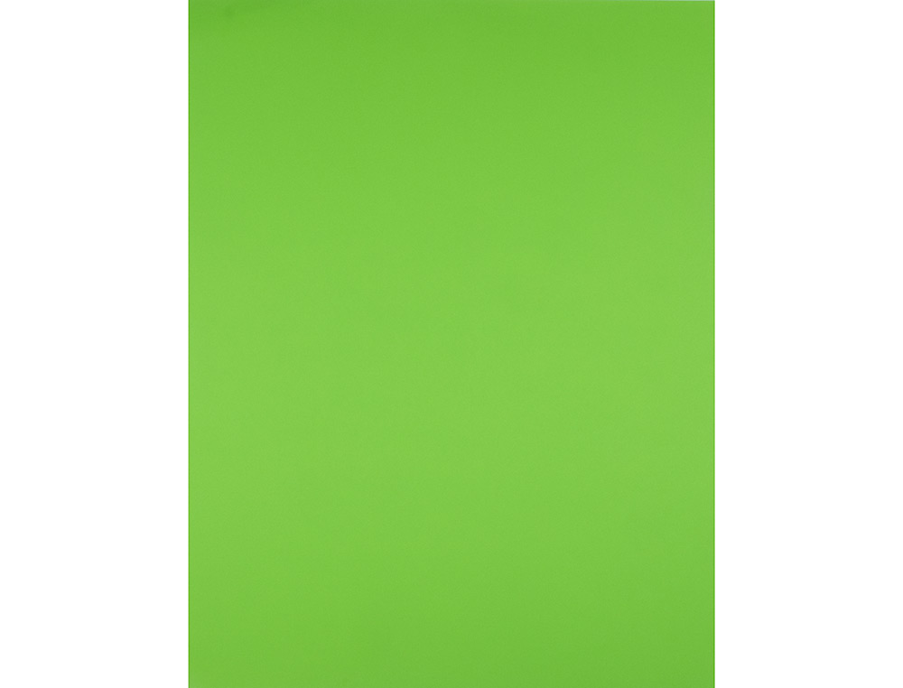 CARTOLINA LIDERPAPEL 50X65 CM 180 GR VERDE PISTACHO PACK DE 25 UNIDADES