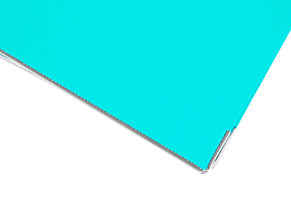 PASTA DE ARQUIVO DE ALAVANCA LIDERPAPEL DOCUMENTA PVC DIN A4 LOMBADA 75 MM VERDE CLARO