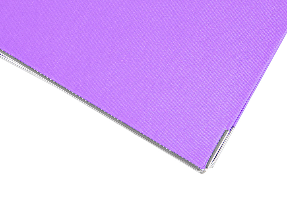 PASTA DE ARQUIVO DE ALAVANCA LIDERPAPEL DOCUMENTA PVC DIN A4 LOMBADA 52 MM LILAS