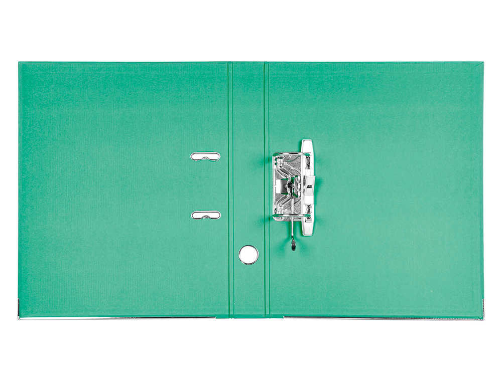 PASTA DE ARQUIVO DE ALAVANCA LIDERPAPEL DOCUMENTA PVC FOLIO LOMBADA 52 MM VERDE