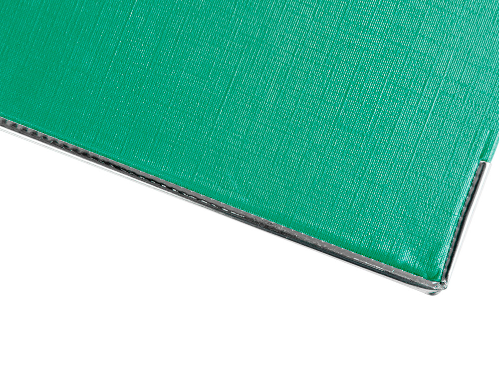 PASTA DE ARQUIVO DE ALAVANCA LIDERPAPEL DOCUMENTA PVC FOLIO LOMBADA 52 MM VERDE