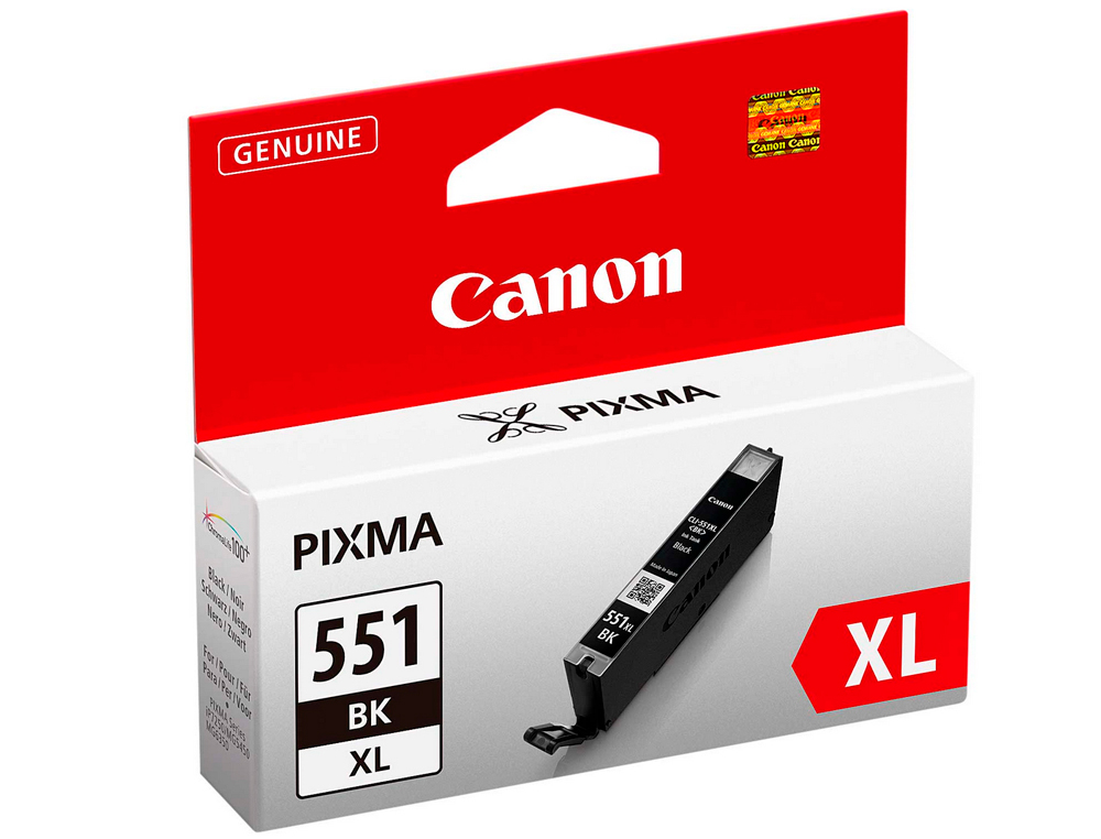 TINTEIRO CANON CLI-551 XL MG5450 / IP7250 / MG6350 PRETO