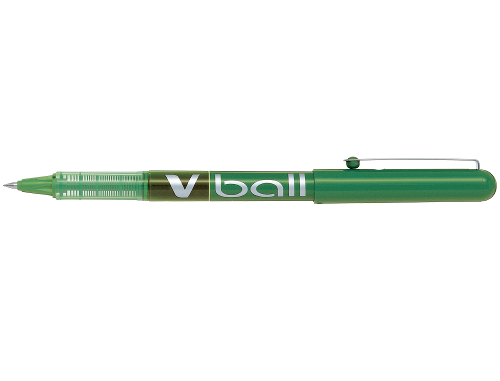 MARCADOR PILOT ROLLER V-BALL VERDE 0.5 MM