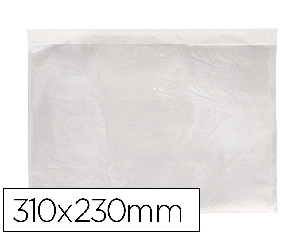 ENVELOPE AUTOADESIVO Q-CONNECT PORTA DOCUMENTOS 246X330 MM JANELA TRANSPARENTE PACK DE 100 UNIDADES