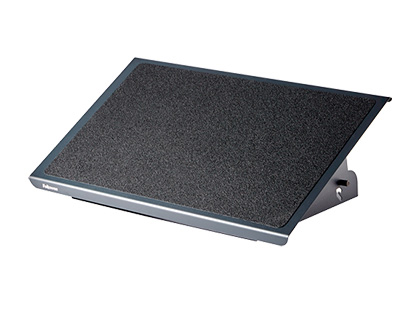 APOIO DE PES FELLOWES ULTIMATE SERIE PROFISSIONAL METALICO AJUSTAVEL 3 ALTURAS PRETO 560 X 105/135 X 340 MM