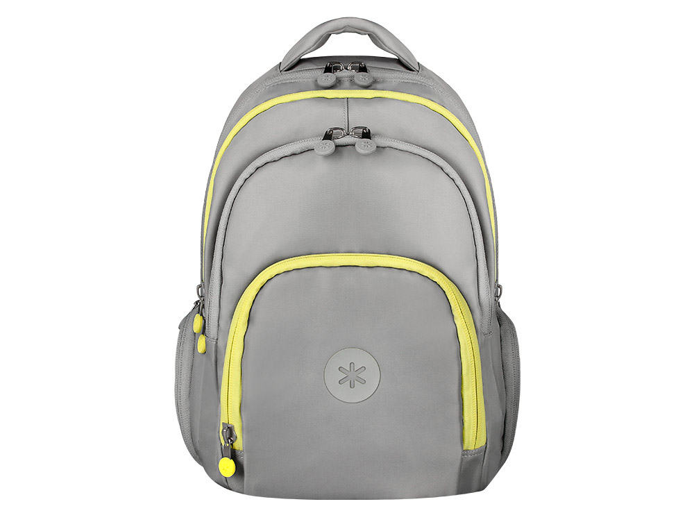 MOCHILA ANTARTIK MULTIBOLSO 19L COMPARTIMENTO PARA PORTATIL E TABLET COR CINZA 450X160X300 MM