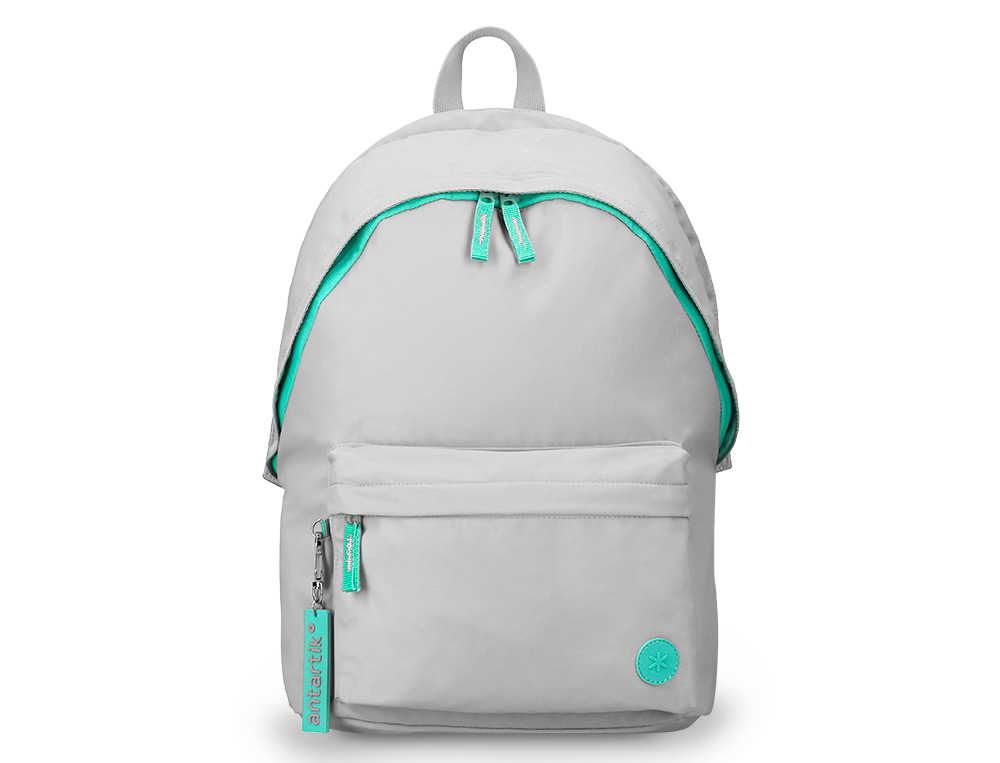 MOCHILA ANTARTIK TEENS 20L COMPARTIMENTO PARA PORTATIL COR CINZA 420X160X300 MM