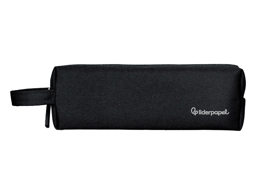ESTOJO ESCOLAR LIDERPAPEL CLASSIC RETANGULAR COM ASA 210X70 MM PRETO
