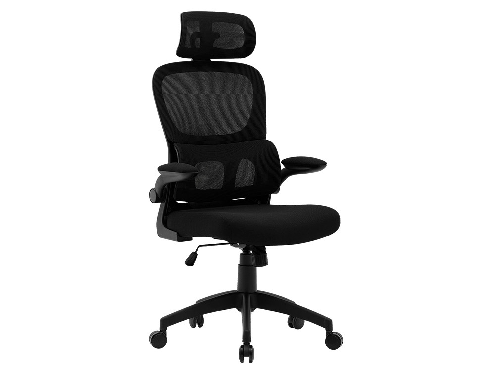 CADEIRA Q-CONNECT DIRECAO SORRENTO IMITACAO DE PELE BASE METALICA ALT MAX 1320 LARG 650 PROF 600 MM RODAS PREMIUM COR PR