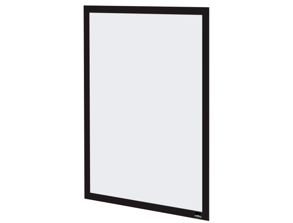 MOLDURA PORTA ANUNCIOS NOBO DIN A3 MOLDURA MAGNETICA AUTO ADESIVA COR PRETO PACK DE 2 UNIDADES