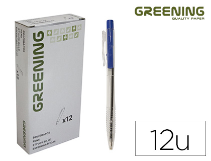 ESFEROGRAFICA GREENING AZUL RETRATIL