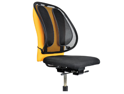 ALMOFADA LOMBAR FELLOWES MESH OFFICE SUITES COM SISTEMA TENSOR AJUSTAVEL