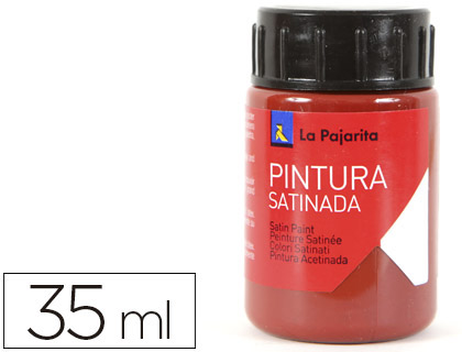 TINTA LATEX LA PAJARITA, 35 ML - OXIDO VERMELHO