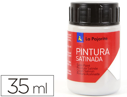 TINTA LATEX LA PAJARITA, 35 ML - CINZA PRATA