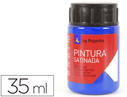 TINTA LATEX LA PAJARITA, 35 ML - AZUL INTENSO