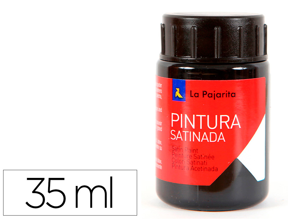 TINTA LATEX LA PAJARITA 35 ML PRETO