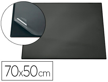 BASE DE SECRETARIA DURABLE TRANSPARENTE 70X50 CM