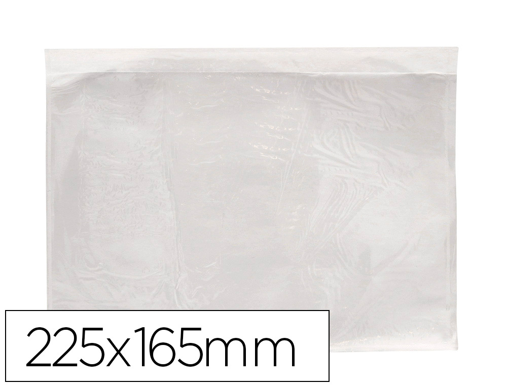 ENVELOPE AUTOADESIVO Q-CONNECT PORTA DOCUMENTOS 176X236 MM JANELA TRANSPARENTE PACK DE 100 UNIDADES