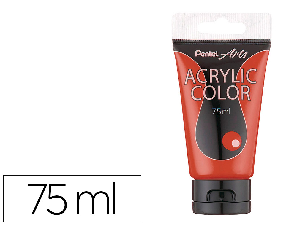 TINTA ACRILICA PENTEL EM TUBO DE 75 ML COR ESPECIAL COBRE