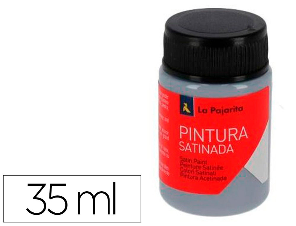 PINTURA LATEX LA PAJARITA ACETINADA L-33 FRASCO 35 ML AZUL PORCELANA