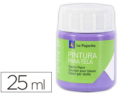 TINTA PARA TELA LA PAJARITA 20 ML LILAS