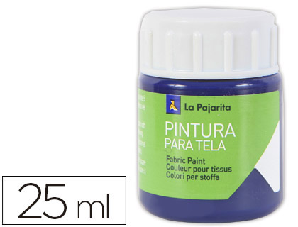 TINTA PARA TELA LA PAJARITA 20 ML AZUL VITORIA