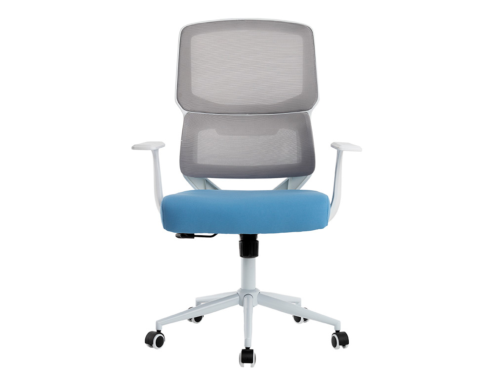 CADEIRA DE ESCRITORIO Q-CONNECT LUCCA MALHA BASE METAL ALT MAX 1090 MM LARG 700 MM PROF 650 MM RODAS PREMIUM COR BRANCO/