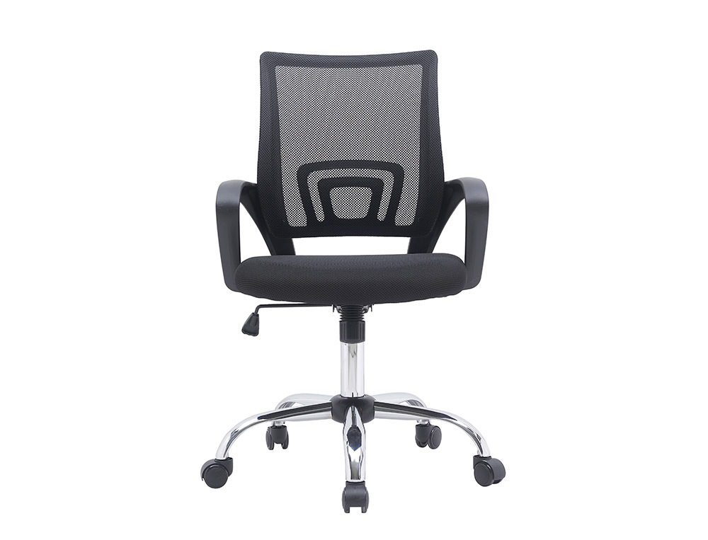 CADEIRA DE ESCRITORIO Q-CONNECT SIENA MALHA BASE METALICA ALT MAX 1000 MM LARG 560 MM PROF 570 MM RODAS PREMIUM COR PRET