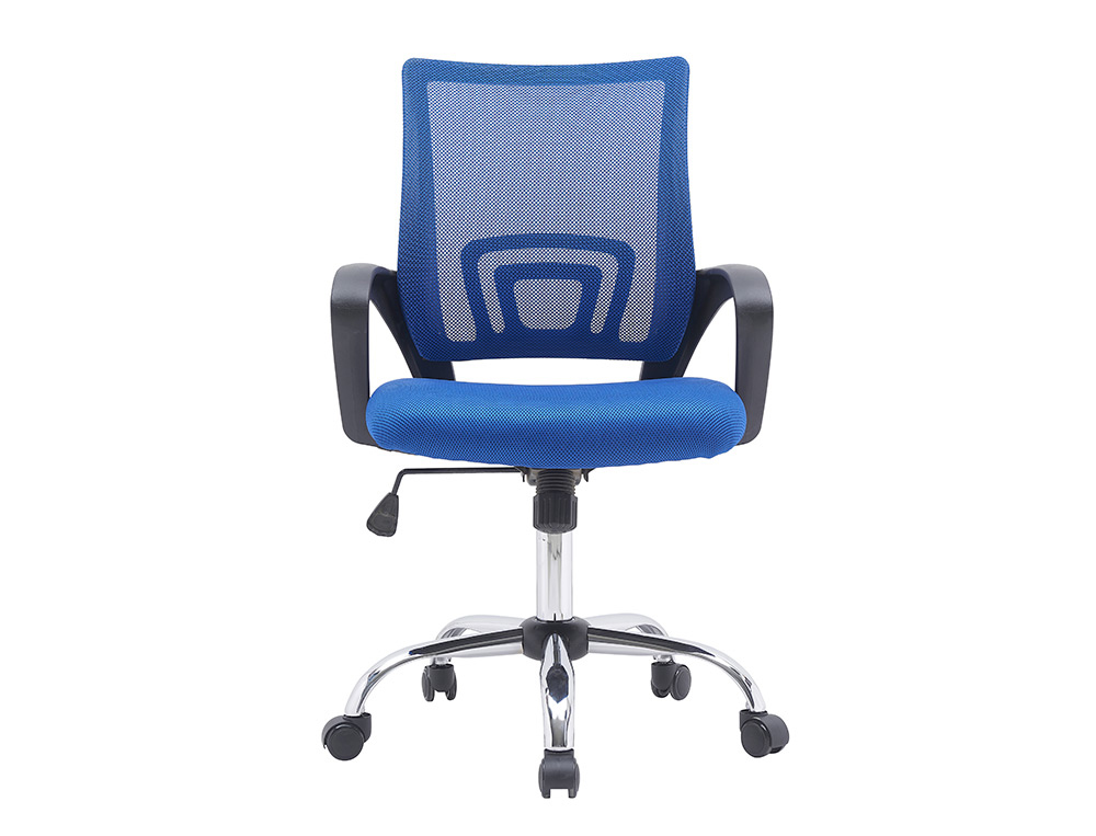 CADEIRA DE ESCRITORIO Q-CONNECT SIENA MALHA BASE METALICA ALT MAX 1000 MM LARG 560 MM PROF 570 MM RODAS PREMIUM COR PRET