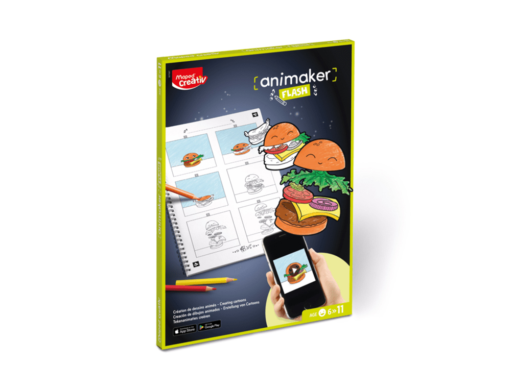 CONJUNTO MAPED CREATIV ANIMAKER FLASH POP