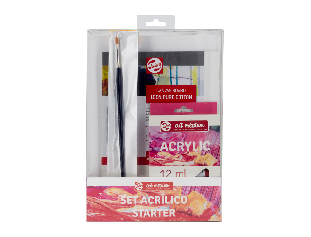 CONJUNTO DE INICIACAO TALENS BELAS ARTES TCNICA ACRLICA