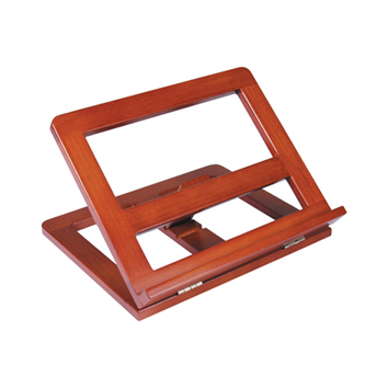 ATRIL MADEIRA. COR COGNAC, 4 POSICOES, 207 X 257 X 317 MM