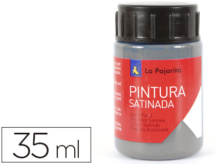 TINTA LATEX LA PAJARITA 35 ML CINZA
