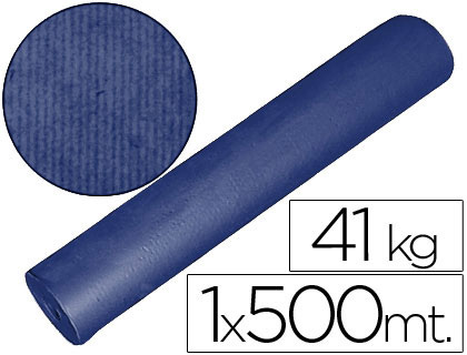 PAPEL KRAFT AZUL 1,00 MT X 500 MT 41 KG