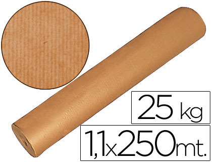 PAPEL KRAFT CASTANHO 1,10X250 MT 25 KG