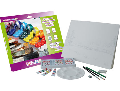 CONJUNTO DE PINTURA AQUARELA